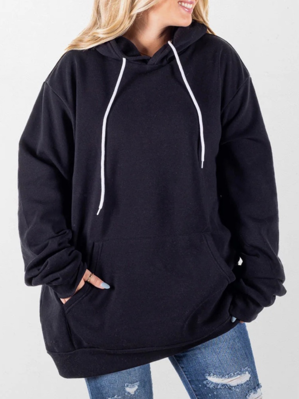 Black Giant Hoodie, OS, Like New